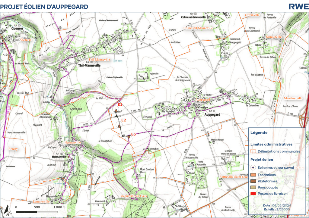 Carte Implantation