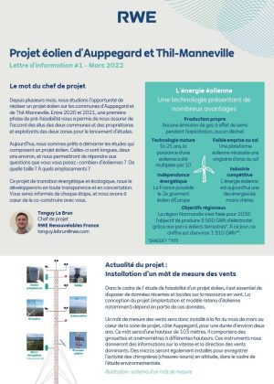 Lettre d'information n°1