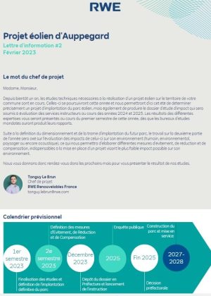Lettre d'information n°2
